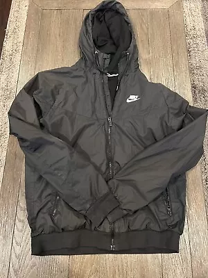 Mens Nike Tech Windrunner Fitted Jacket Hyperfuse Black Medium M • $65