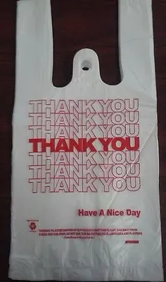 1000 Plastic Shopping Bags T-shirt Type Grocery Small Size Bags + Free Gift • $28.69