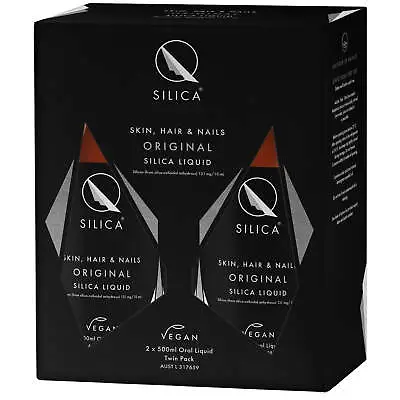 Original Silica Liquid - Twin Pack (500ml X 2) - Qsilica • $59.90