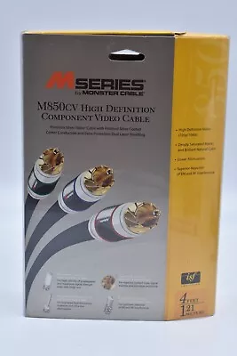 Monster M850 CV-4 M-Series 850 Component Video Cables (4 Feet) • $14.99