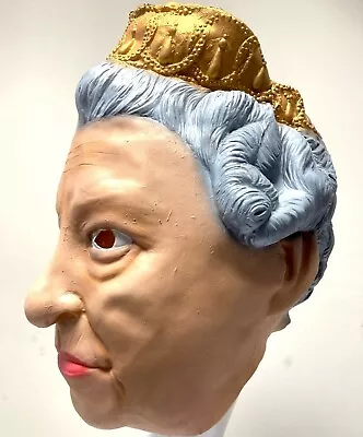  Queen Mask Fancy Dress English Royal Family Elizabeth Monarchy England UK • £22.99