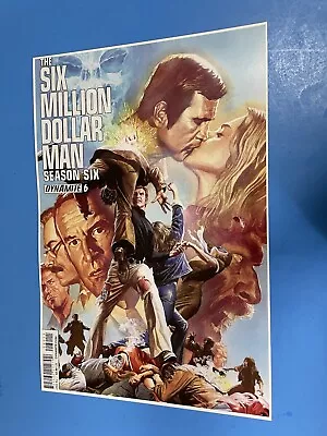 Dynamite Six Million Dollar Man Season 6 Fembots Maskatron Bionic Woman Poster. • $21.99