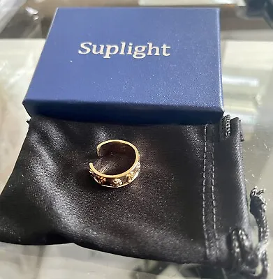 Suplight Virgo Perfection: Adjustable Zodiac Ring  Gold Plated • £10.99