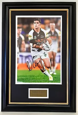 $69.99 • Buy Nathan Cleary Signed Action Photo Framed Penrith Panthers Memorabilia