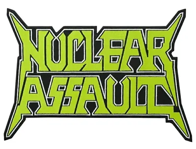 Nuclear Assault Iron-on & Sew-on Back Patch | American Thrash Metal Band Logo • $19.99