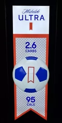 NEW Michelob Ultra Beer Soccer LED Bar Sign Light • $299