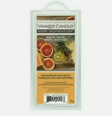 YANKEE CANDLE HOME INSPIRATION FRAGRANCED WAX MELT MELTS CUBES 75g - NEW • £7.89