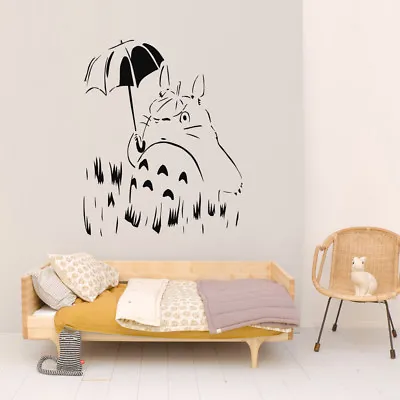 Vinyl Sticker Hayao Miyazaki Totoro Wall Decal Anime Manga Cartoon Poster VY183 • $47.99