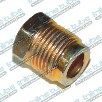 18Mm X 1.5 Metric Inverted Flare Tube Nut Fitting 9.5Mm Fuel Line Tubing Ea Tn82 • $7.45