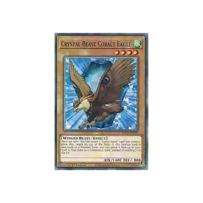 Crystal Beast Cobalt Eagle SDCB-EN006 : YuGiOh Common Card 1st Edition • £0.99