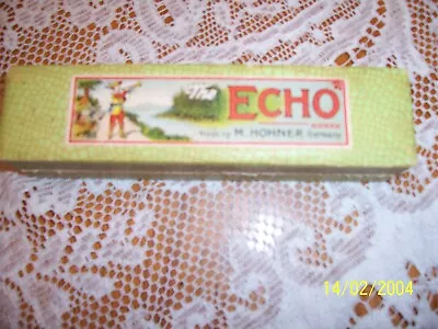 The Echo Harp Germany M. Hohner Harmonica With Box • $19.95