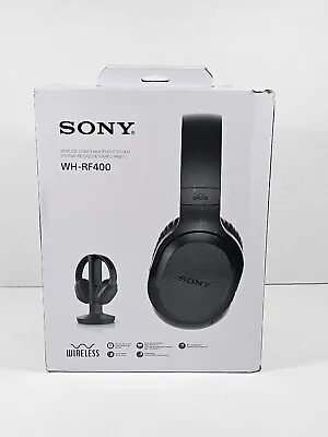 Sony RF400 Wireless Home Theater Headphones  For TV - Black • $31.99