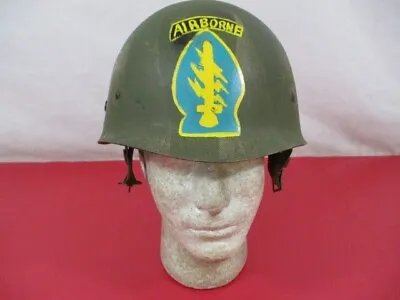 Vietnam US Army Hand Painted M1 Helmet Liner - Special Forces Group Airborne • $169.99