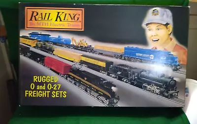 RailKing O Scale RK-026 NORFOLK & WESTERN 0-8-0 Steam Locomotive/Hopper Set-NEW • $200