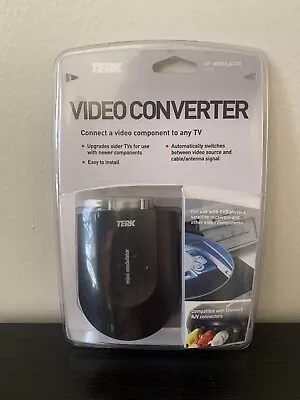 Terk  Modulator Compact Switch TV Audiovox Video Converter - NEW! • $7.99