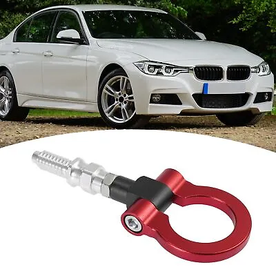 Car Front Rear Bumper Screw-on Tow Hook Towing Bar For BMW 325i 335i 550i Red • $20.20