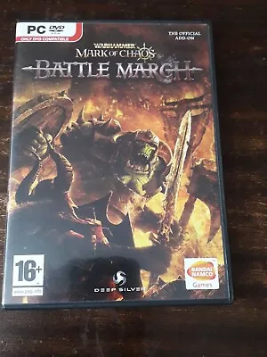 Warhammer MARK OF CHAOS : Battle March (PC 2008) With Manual VGC  • £4.99