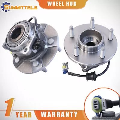 Rear LH+RH Wheel Hub Bearing W/ ABS For Chevy Equinox Pontiac Torrent Saturn Vue • $66.89