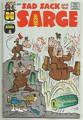 SAD SACK AND THE SARGE #65 (Military Humor Mutsy General NICE) Harvey 1967 • $9.99