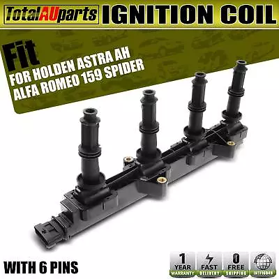 Ignition Coil Pack For Holden Astra AH Alfa Romeo Spider Brera 159 939 2.2L Z22 • $103.99