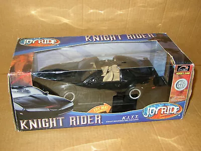 K.I.T.T 1:18  Knight Rider Electronic JOYRIDE ERTL 2006 KITT Pontiac Trans Am • £325