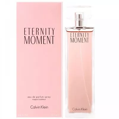 Calvin Klein Eternity Moment 100ml Edp Spray For Her - New Boxed & Sealed - Uk • £29.95