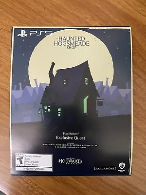 Hogwarts Legacy The Haunted Hogsmeade Shop DLC Card Only Playstation 5 Exclusive • $30