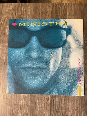 Vinyl Lp  Ministry All Day/everyday Is Halloween 1985 Wax Trax • $10