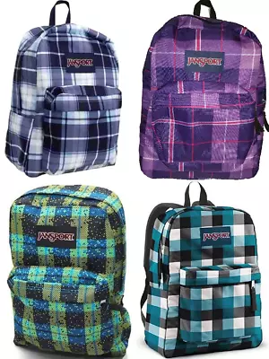 NWT Jansport Backpack Classic SuperBreak School Bag Book Bag -rare Patterns • £27.55