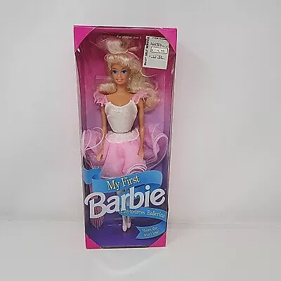 1993 My First 1st Barbie Ballerina Doll Mattel 2516 NRFB • $22.98