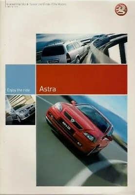 Vauxhall Astra Hatchback Saloon & Estate 2003-04 UK Market Sales Brochure • $22.40