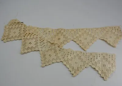 Vintage Crochet Trim - Two Towel Edgings • $17.99