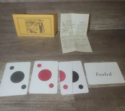 Vintage Fooled Magic Card Set With Instructions  • $65.54