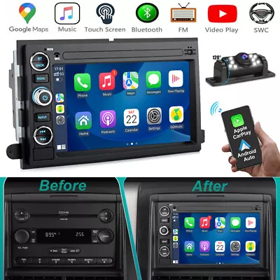 For Ford F150 F250 Edge Android12 Car Audio Stereo Radio Apple Carplay Head Unit • $149.90