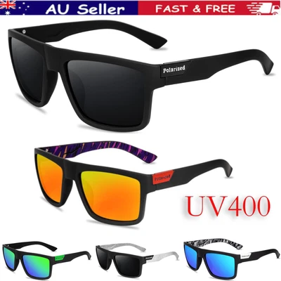 $11.26 • Buy UV400 Men's Sunglasses Outdoor Sports Cycling Polarized Glasses Fishing Driving
