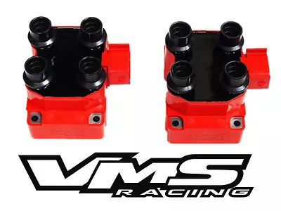 2 Vms Racing High Output Ignition Dis Coil Pack 96-98 Ford Mustang Gt Cobra 4.6 • $94.95