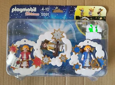 Playmobil Christmas Angel Ornaments 5591 Made In Malta 2013 Moc  • $24.99