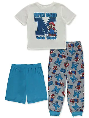 Super Mario Boys' 3-Piece Pajamas Set • $28.99