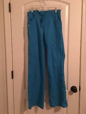 NRG By Barco Women's Blue Scrub Pants One Piece Nurse Medical Size XS  • $25.65