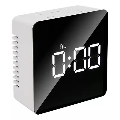 Multi Functional LED Alarm Clock Desktop Makeup Mirror Timer Digital Clock ▷ • $13.71