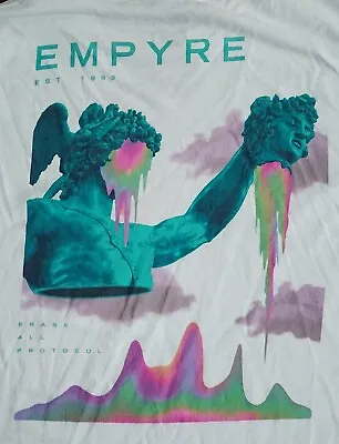 Empyre T-Shirt Sz Medium Graphic Tee Roman Statue  • $12