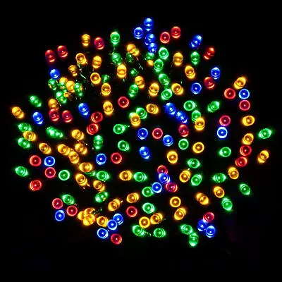 USB Multi-Function LED Christmas String Fairy Lights With Timer Indoor Outdoor • £24.99