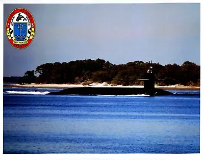 USS Alaska SSBN-732 US Navy Ballistic Missle Submarine 8x10 Color Photo • $9.99