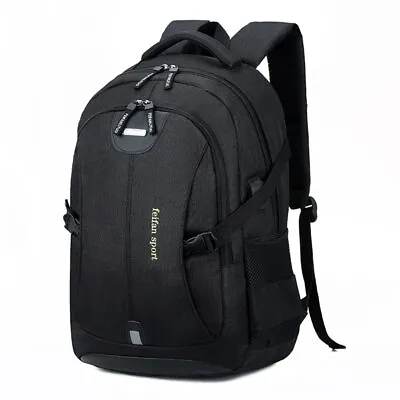 USB Charger Laptop Backpack Men Multifunction Travel Bag Pack • $57.19