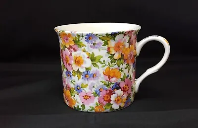 £6 • Buy Pretty Floral Mug By Heron Cross Pottery Collectable