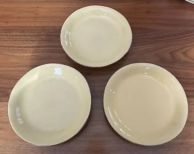 3 VIETRI CUCINA FRESCA 7 5/8” Sage Saffron Salad Plates • $39.99