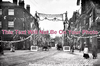 £8.95 • Buy YO 10641 - Woodhouse Lane, Leeds Royal Visit, Yorkshire 1908