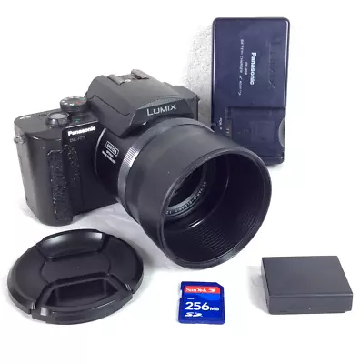 PANASONIC LUMIX DMC FZ10 Digital Bridge Camera With 12x Zoom Lens TESTED WORKING • £27.99