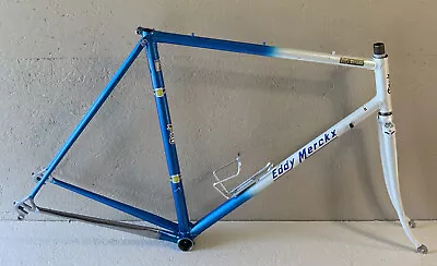 Eddy Merckx Frame And Fork 56 Cm Columbus Tubing Columbus Dropouts 126 Spacing • $450