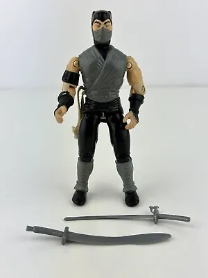 Vintage Gi Joe Mortal Kombat Smoke Figure Loose Hasbro 1991 W/ Weapons • $29